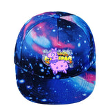 Color Fornite Game Print Blue Galaxy Sun Hat Baseball Cap