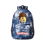 Thunder Lightning Game Roblox Printed Backpack Canvas School Bags