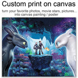 Custom Print Your Pictures On Canvas Printing Poster Movie Gaming