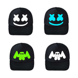DJ Mashmello Print Hat Adjustable Snapback Mesh Baseball Cap