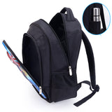 Black DJ Marshmello Casual Backpack Oxford School Bags