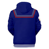 3D Graphic Sailor Suit Print Daily Hoodie Pullover Coat Jacket Sportswear for Kids Teen Adult