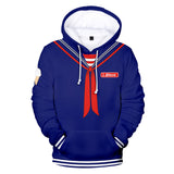 3D Graphic Sailor Suit Print Daily Hoodie Pullover Coat Jacket Sportswear for Kids Teen Adult