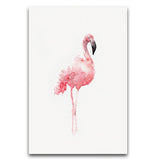 3pcs Flamingo Wall Watercolor Art Prints Canvas Poster