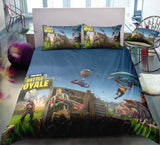 Fortnite Bedding Suit Quilt Cover Set - Soft and Fade Resistant