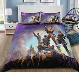 Fortnite Bedding Suit Quilt Cover Set - Soft and Fade Resistant