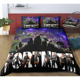 Fortnite Bedding Suit Quilt Cover Set - Soft and Fade Resistant