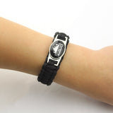 3pcs Game Fortnite Braided Bracelet Alloy Logo Punk Men Women Jewelry