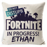 Fortnite Cushion Cover Plush Linen Pillowcase