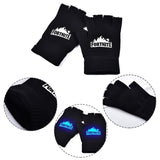 New Luminous Half-Finger Knitted Gloves for Men and Women