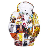 Fortnite Naruto Hoodies 3D Printed Casual Jumper for Kids Teen Adult