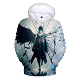 Fortnite Naruto Sasuke Uchiha Hoodies 3D Printed Casual Jumper for Kids Teen Adult