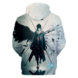 Fortnite Naruto Sasuke Uchiha Hoodies 3D Printed Casual Jumper for Kids Teen Adult