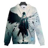 Fortnite Naruto Sasuke Uchiha Hoodies 3D Printed Casual Jumper for Kids Teen Adult