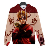 Fortnite Naruto Uzumaki Hoodies 3D Printed Casual Jumper for Kids Teen Adult