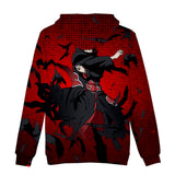 Fortnite Naruto Itachi Uchiha Hoodies 3D Printed Casual Jumper for Kids Teen Adult