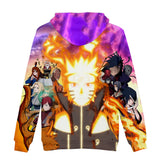 Fortnite Naruto Uzumaki Hoodies 3D Printed Casual Jumper for Kids Teen Adult