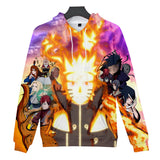 Fortnite Naruto Uzumaki Hoodies 3D Printed Casual Jumper for Kids Teen Adult