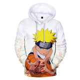 Fortnite Naruto Uzumaki Hoodies 3D Printed Casual Jumper for Kids Teen Adult