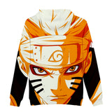 Fortnite Naruto Uzumaki Hoodies 3D Printed Casual Jumper for Kids Teen Adult