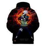 Fortnite Naruto Kakashi Hatake Hoodies 3D Printed Casual Jumper for Kids Teen Adult