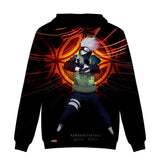 Fortnite Naruto Kakashi Hatake Hoodies 3D Printed Casual Jumper for Kids Teen Adult