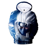 Fortnite Naruto Kakashi Hatake Hoodies 3D Printed Casual Jumper for Kids Teen Adult