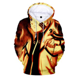 Fortnite Naruto Uzumaki Hoodies 3D Printed Casual Jumper for Kids Teen Adult