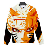 Fortnite Naruto Uzumaki Hoodies 3D Printed Casual Jumper for Kids Teen Adult