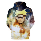 Fortnite Naruto Uzumaki Hoodies 3D Printed Casual Jumper for Kids Teen Adult