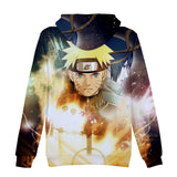 Fortnite Naruto Uzumaki Hoodies 3D Printed Casual Jumper for Kids Teen Adult