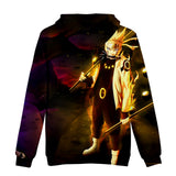 Fortnite Naruto Uzumaki Hoodies 3D Printed Casual Jumper for Kids Teen Adult