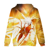 Fortnite Naruto Uzumaki Hoodies 3D Printed Casual Jumper for Kids Teen Adult