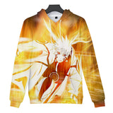 Fortnite Naruto Uzumaki Hoodies 3D Printed Casual Jumper for Kids Teen Adult