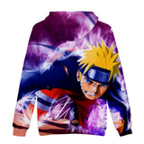 Fortnite Naruto Uzumaki Hoodies 3D Printed Casual Jumper for Kids Teen Adult
