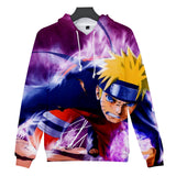 Fortnite Naruto Uzumaki Hoodies 3D Printed Casual Jumper for Kids Teen Adult