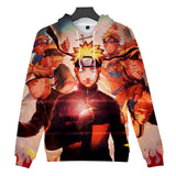 Fortnite Naruto Uzumaki Hoodies 3D Printed Casual Jumper for Kids Teen Adult