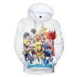 Fortnite Naruto Hoodies 3D Printed Casual Jumper for Kids Teen Adult