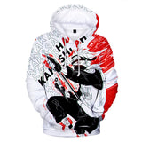 Fortnite Naruto Kakashi Hatake Hoodies 3D Printed Casual Jumper for Kids Teen Adult