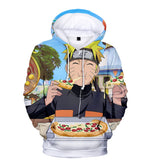 Fortnite Naruto Uzumaki Hoodies 3D Printed Casual Jumper for Kids Teen Adult