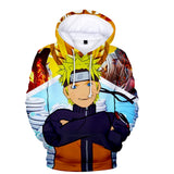 Fortnite Naruto Uzumaki Hoodies 3D Printed Casual Jumper for Kids Teen Adult