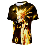 Fortnite Naruto Uzumaki T-shirts Sports Summer Top Tees Xmas Birthday Gift