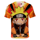 Fortnite Naruto Uzumaki T-shirts Sports Summer Top Tees Xmas Birthday Gift