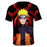 Fortnite Naruto Uzumaki T-shirts Sports Summer Top Tees Xmas Birthday Gift