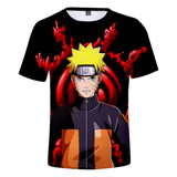 Fortnite Naruto Uzumaki T-shirts Sports Summer Top Tees Xmas Birthday Gift