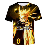 Fortnite Naruto Uzumaki T-shirts Sports Summer Top Tees Xmas Birthday Gift