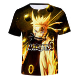 Fortnite Naruto Uzumaki T-shirts Sports Summer Top Tees Xmas Birthday Gift