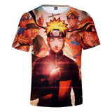Fortnite Naruto Uzumaki T-shirts Sports Summer Top Tees Xmas Birthday Gift