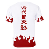 Fortnite Naruto Minato Namikaze T-shirts Sports Summer Top Tees Xmas Birthday Gift
