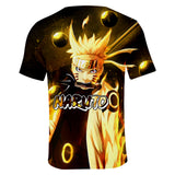 Fortnite Naruto Uzumaki T-shirts Sports Summer Top Tees Xmas Birthday Gift